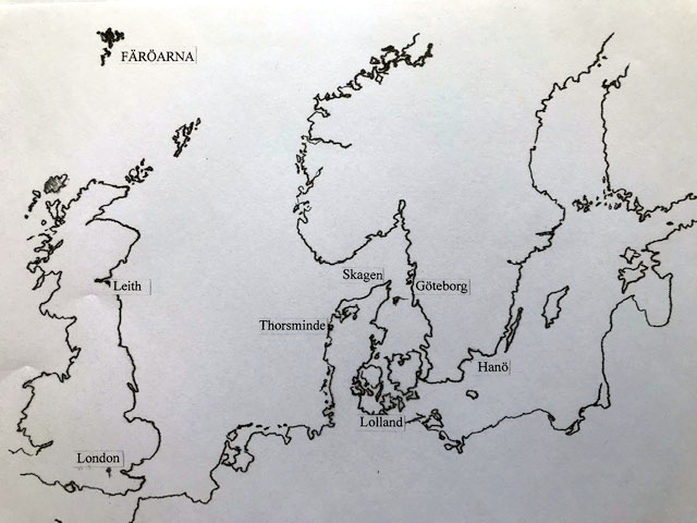 Karta med platser nämnda i artikeln Karta med platser nämnda i artikeln