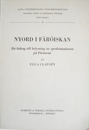 Cover of Nyord i färöiskan