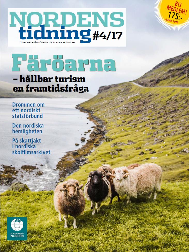 tidningsframsida Nordens Tidning nr 4 2017